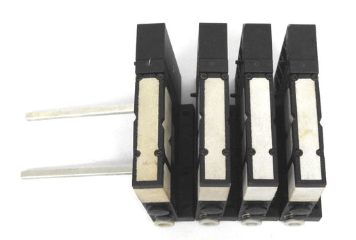 LOT OF 4 FESTO CPA10-EPR END BLOCK LEFT HAND W/ CPA10-EV-EP BASE END COVER