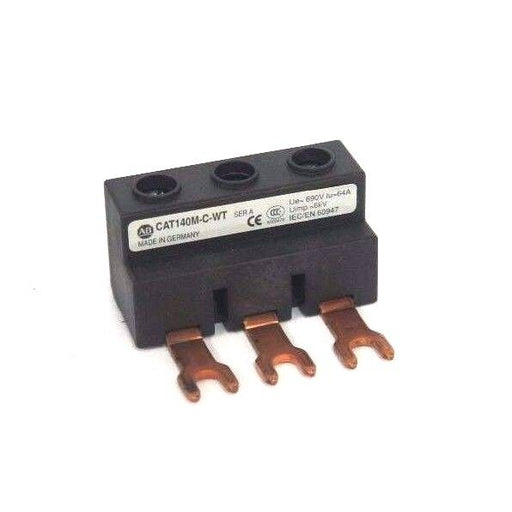 NEW ALLEN BRADLEY 140M-C-WT COMMONING LINK FEEDER TERMINAL SER. A