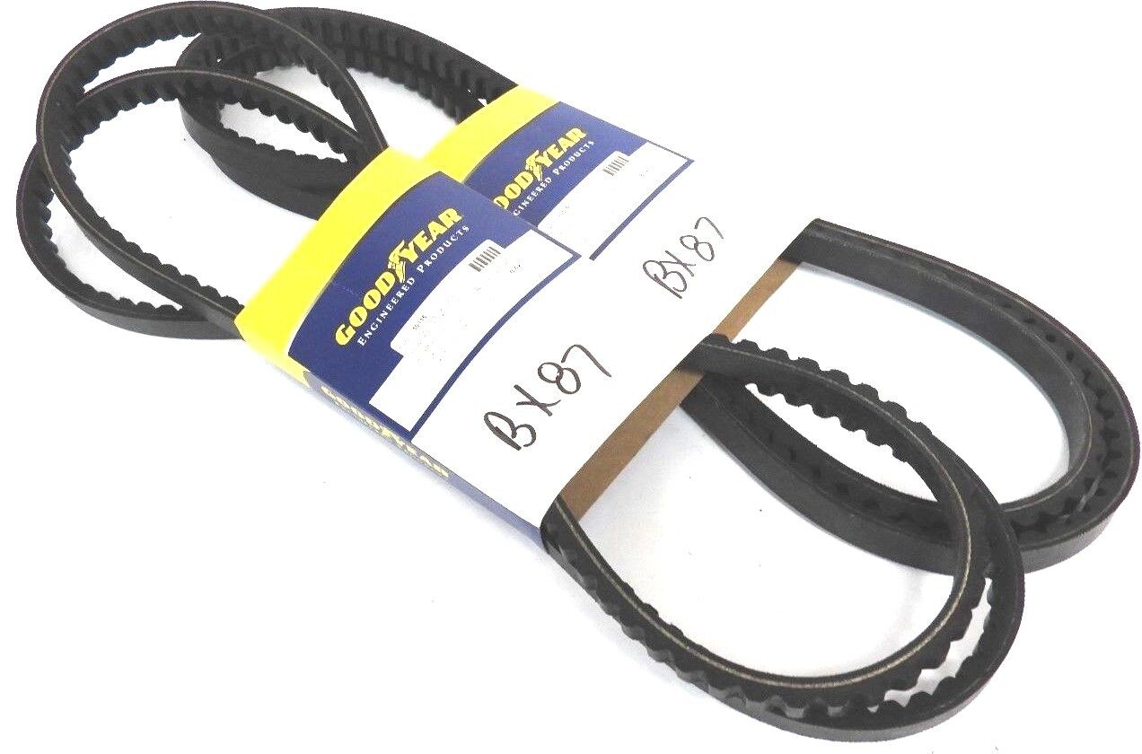 LOT OF 2 NEW GOODYEAR BX148 TORQUE-FLEX COGGED V-BELTS 10106