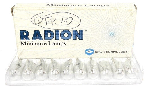 NIB SPC TECHNOLOGY 656 RADION MINIATURE LAMPS - 1 PK (10)