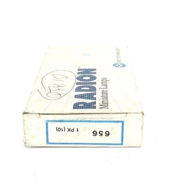 NIB SPC TECHNOLOGY 656 RADION MINIATURE LAMPS - 1 PK (10)