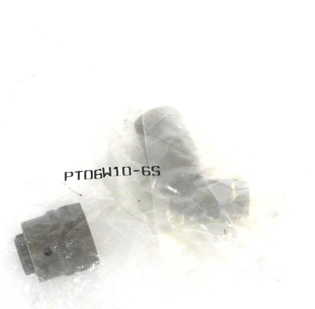 NEW AMPHENOL PT06W10-6S CIRCULAR CONNECTOR PLUG, SIZE 10, 6 POSITION, CABLE