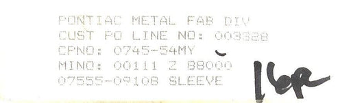 LOT OF 16 NEW AVDEL 07555-09108 SPARE SLEEVE REDUCTION 8MM