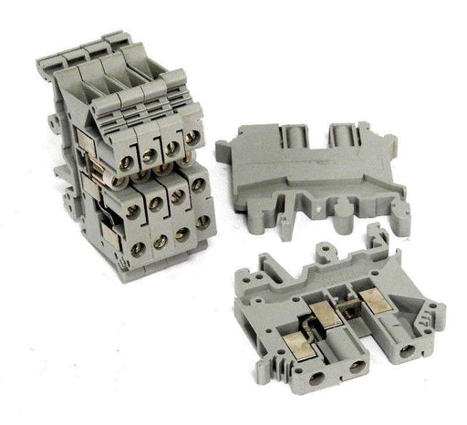 LOT OF 6 NEW PHOENIX CONTACT UK5-TWIN TERMINAL BLOCKS UK5TWIN