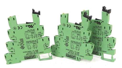 LOT OF 3 PHOENIX CONTACT PLC-BSC-120UC/1/SEN ART. NR. 2966074