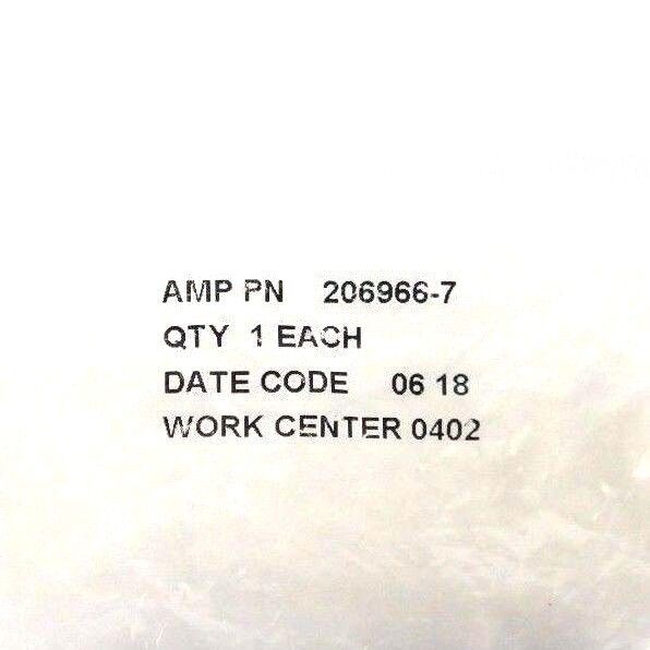 NEW AMPHENOL 206966-7 CABLE CLAMP ASSEMBLY 2069667