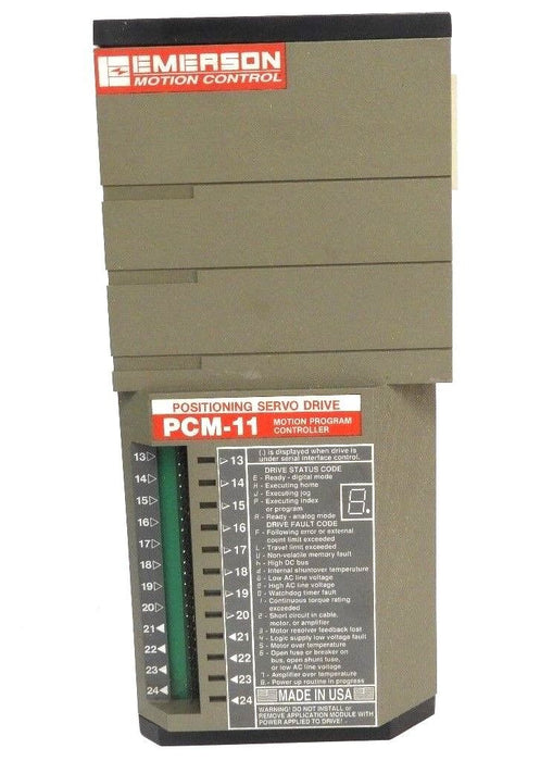 EMERSON PCM-11 PROGRAMMABLE CONTROL DRIVE MODULE 960158-02, PCM11, 96015802