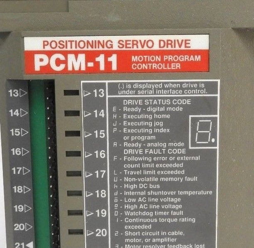 EMERSON PCM-11 PROGRAMMABLE CONTROL DRIVE MODULE 960158-02, PCM11, 96015802