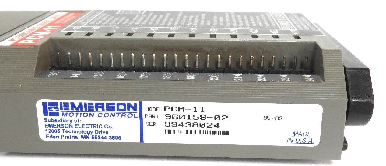 EMERSON PCM-11 PROGRAMMABLE CONTROL DRIVE MODULE 960158-02, PCM11, 96015802