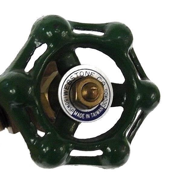 NEW WEBSTONE 1/4" GATE VALVE 150WSP, 300WOG