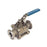 NEW ROBERT JAMES 1''-316 BALL VALVE 1000 WOG, 8A03, 1" FLANGE ENDS