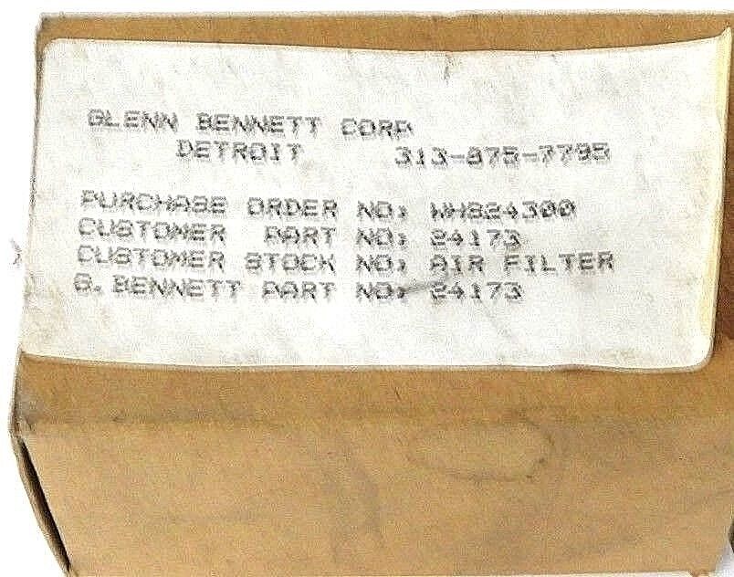 NIB GLENN BENNETT 24173 AIR FILTER