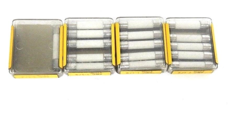 LOT OF 16 NEW BUSSMANN ABC 1-1/2 BUSS FUSES 1.5A