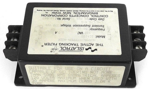 ISLATROL IC+102 ACTIVE TRACKING FILTER 120VAC, 2.5A, 50/60HZ, IC102