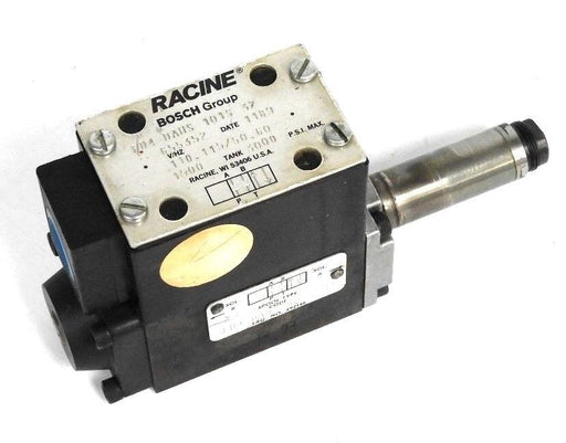 RACINE BOSCH FD4-DAHS-101S-32 VALVE 655352, 110/115V, 50/60HZ , 3000PSI