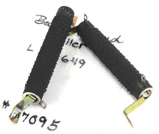 LOT OF 2 VISAY FSE-135 RESISTORS HEI 9724, 10 OHM