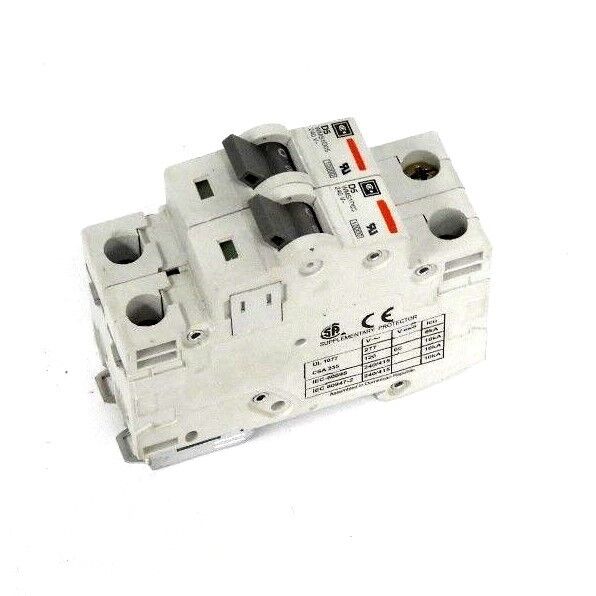 LOT OF 2 CUTLER HAMMER WMS1D05 CIRCUIT BREAKERS