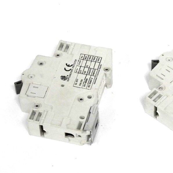LOT OF 2 CUTLER HAMMER WMS1D05 CIRCUIT BREAKERS