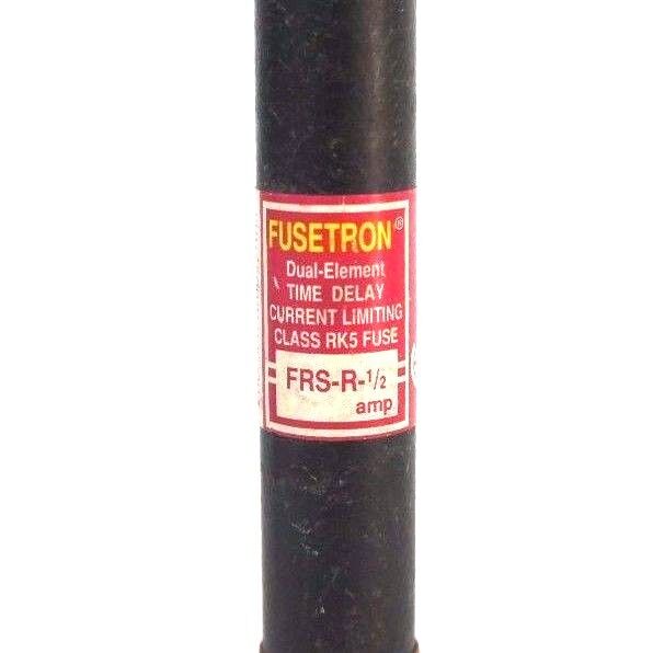 LOT OF 3 NEW FUSETRON FRS-R-1/2 DUAL ELEMENT TIME DELAY CLASS RK5 FUSES