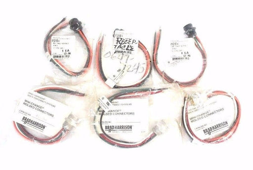 LOT OF 6 NEW BRAD HARRISON 41310+ MINI-CHANGE MOLDED CONNECTORS 12", #16 PVC