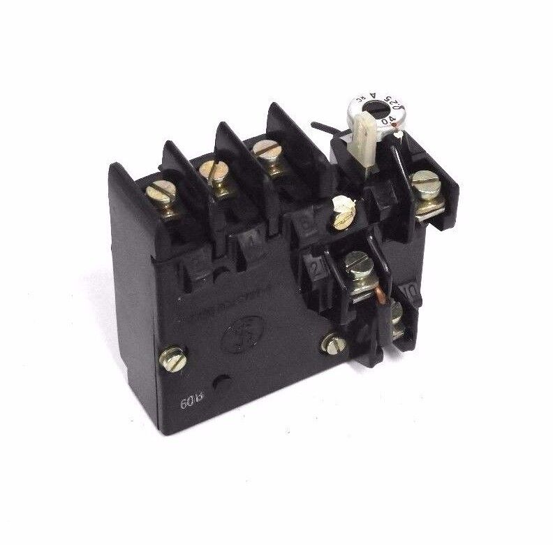 FUJI RCA3737-1 OVERLOAD RELAY RCA37371, .25-.05 ARC