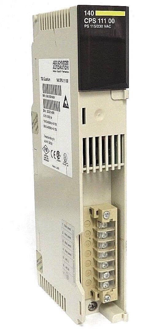 SCHNEIDER MODICON 140-CPS-111-00 AS PS 115/230V 3A MODULE 140CPS11100