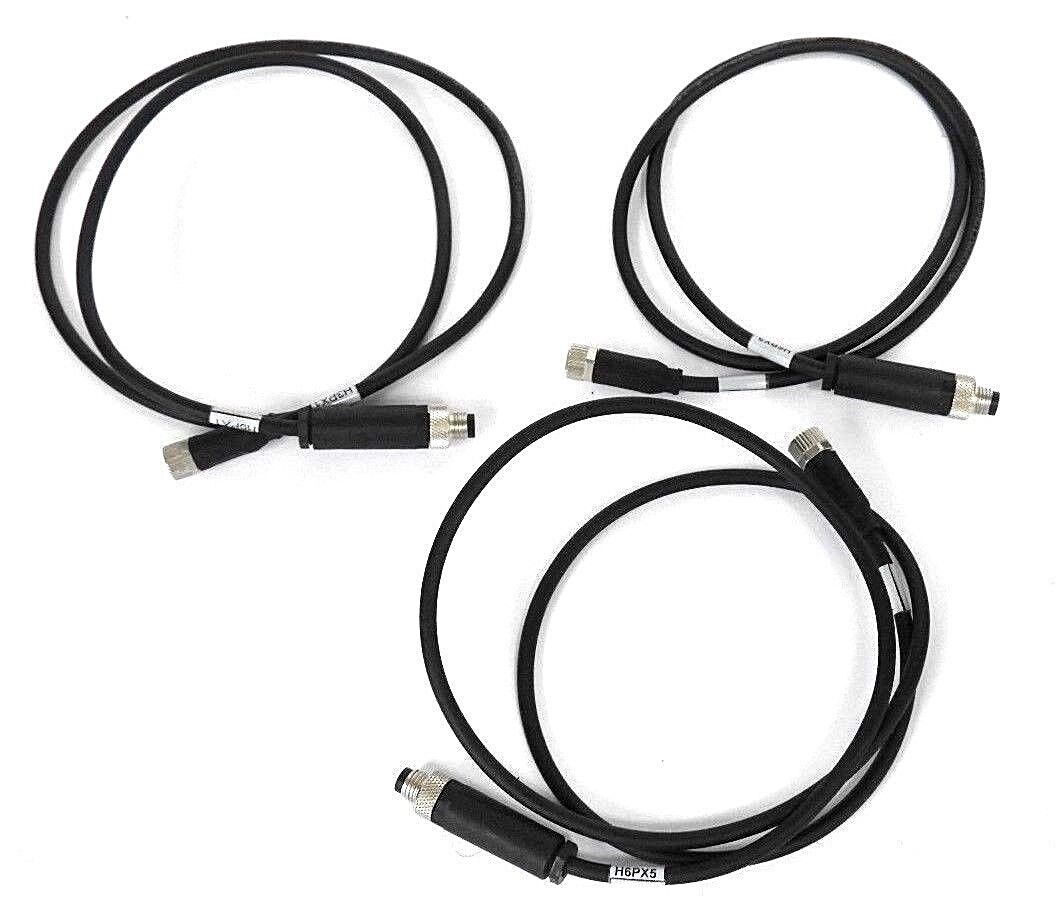 LOT OF 3 AUTOMATION DIRECT CD08-0C-050-A1 CABLES FOR QUICK-DISCONNECT SENSORS