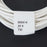 LOT OF 2 NEW GENERIC 800414 WHITE CABLES 22 AWG, 2 CONDUCTOR, 25'
