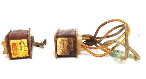 LOT OF 2 DECCO 9-177 COILS 9177, 115/60