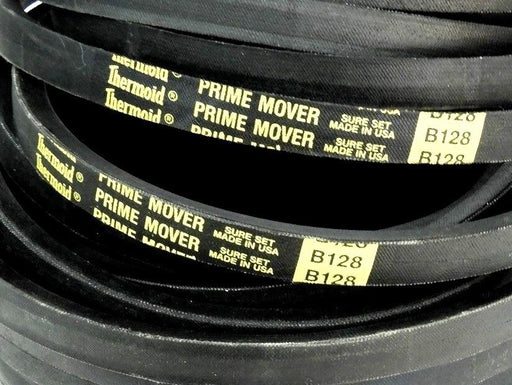 LOT OF 6 NEW THERMOID PRIME MOVER B128 UNICORD BELTS