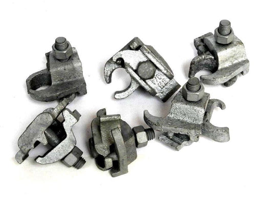 LOT OF 6 OZ GEDNEY CH 3/4" CLAMPS