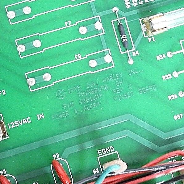 J.W. HARLEY INC. 40016MP POWER & ALARM PINGER BOARD ASY. 40021MP, ASY. 40017MP