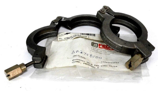 LOT OF 2 NEW FEDEGARI AUTOCLAVE 216D18T-71D-C SIZE 8 CLAMPS 216D18T71DC