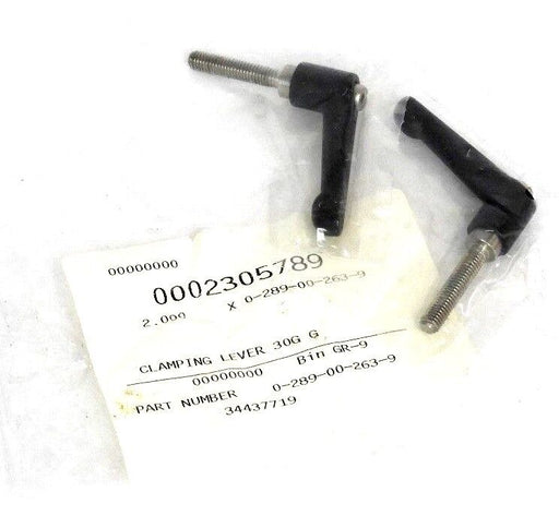 LOT OF 2 NEW KHS 0-289-00-263-9 LEVER CLAMPS 0289002639