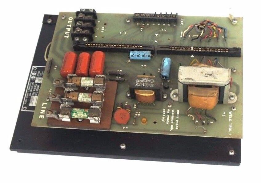 WELCO TECHNOLOGIES 14020E-00 ANALOG CONTROLLER 71-077-061-002 POWER BOARD REV 1