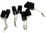 LOT OF 4 NATIONAL N44 CARBON BRUSHES