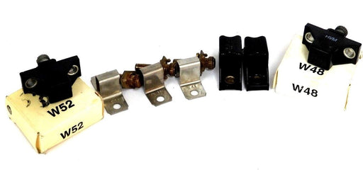 LOT OF 7 NEW ALLEN BRADLEY (2) N36, (3) N41, W48, AND W52 HEATER ELEMENTS