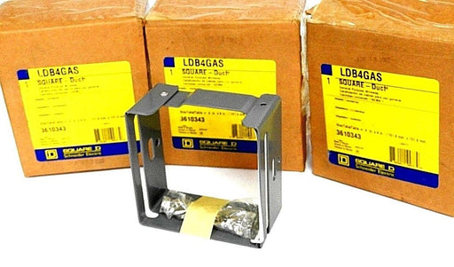 LOT OF 3 NIB SQUARE D LDB4GAS GENERAL PURPOSE WIREWAYS 4 IN X 4 IN