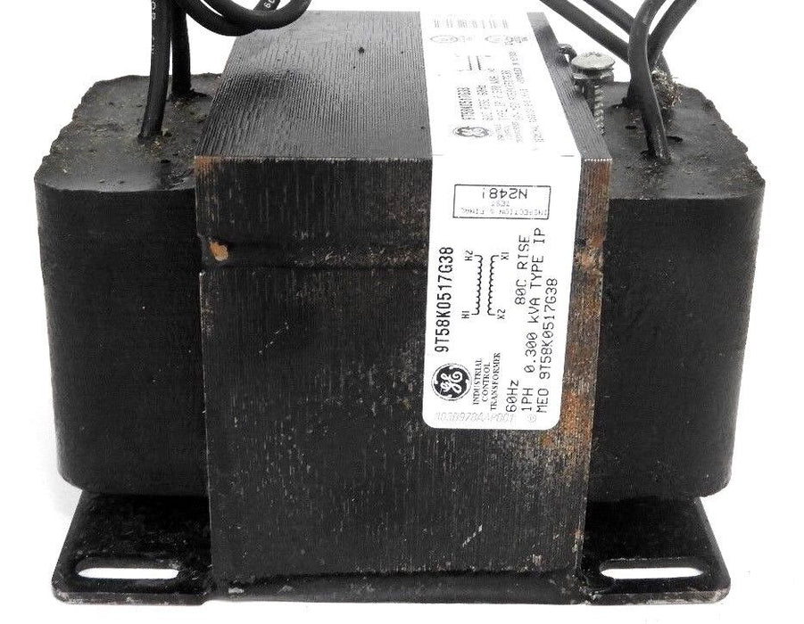 GE 9T58K0517G38 INDUSTRIAL CONTROL TRANSFORMER 60HZ, 1PH, 0.3KVA, TYPE IP