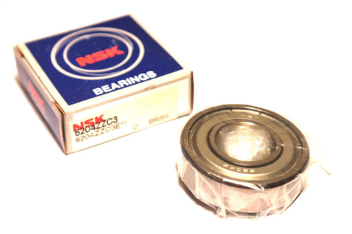 NIB NSK 6204ZZC3 BALL BEARING 6204ZZC3E** C SRIS5 1013, 20MM X 47MM X 14MM