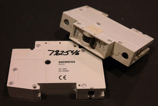 LOT OF 2 SIEMENS 5SX21-A4 MINIATURE CIRCUIT BREAKERS 5SX21A4, 5SX2104-5