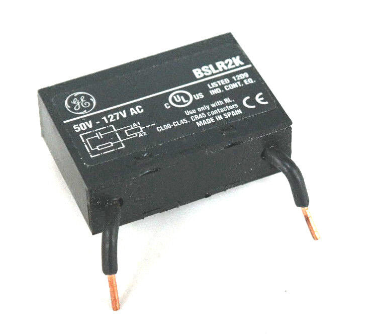 BOX OF 10 NEW GENERAL ELECTRIC BSLR2K VOLTAGE SURPRESSOR BLOCKS 50-127V