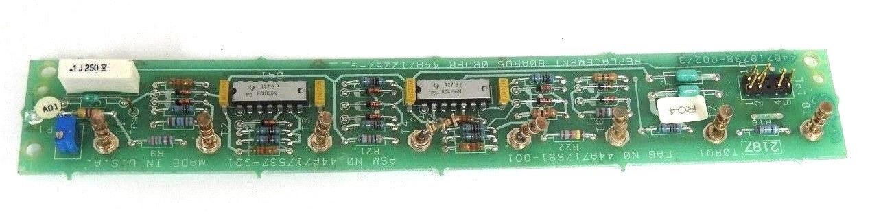 GENERAL ELECTRIC 44A717537-G01 PC BOARD FAB NO. 44A717691-001, 44B718738-002/3