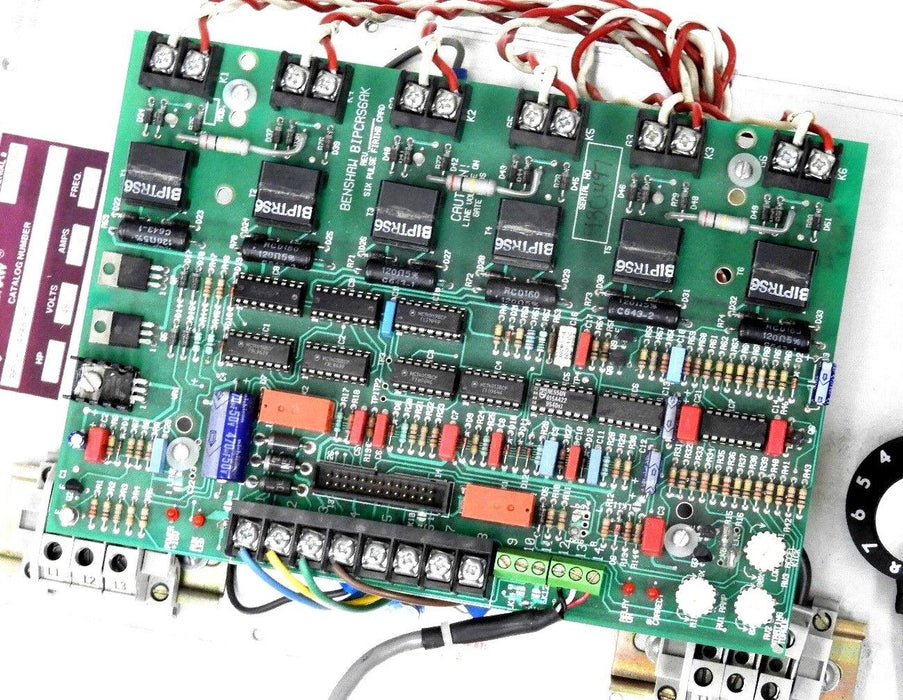 BENSHAW RS6V-20A-480-C SOLID STATE MOTOR CONTROL 480V, 20A, RS6V20A480C