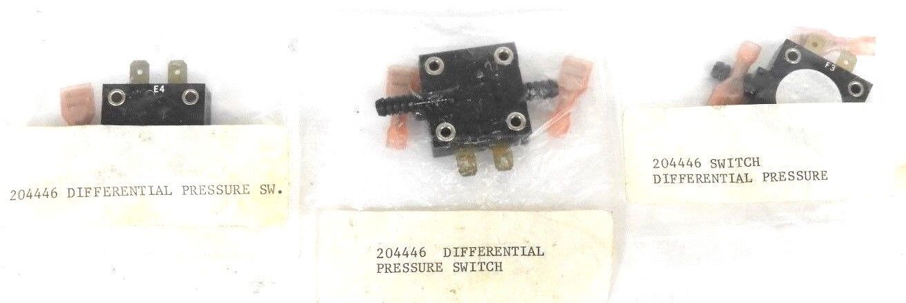 LOT OF 3 NEW VIDEOJET 204446 DIFFERENTIAL PRESSURE SWITCHES