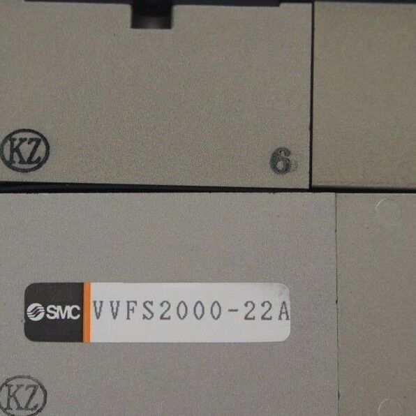 NEW SMC VF2-4-FPG-D-3PZ SOLENOID VALVE WITH VVFS2000-22A CHECK SPACER