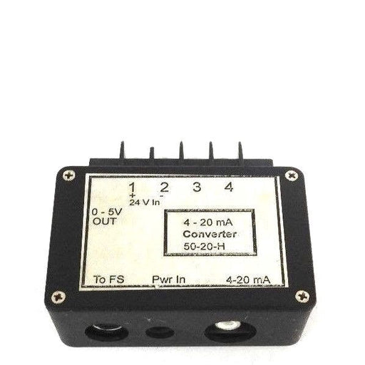 50-20-H CONVERTER 4-20mA 0-5V OUT 24V IN 5020H