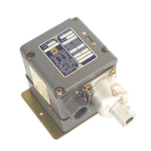 SQUARE D 9012-DCW8 PRESSURE SWITCH SER B, 20-150 PSI RANGE, 9012DCW8