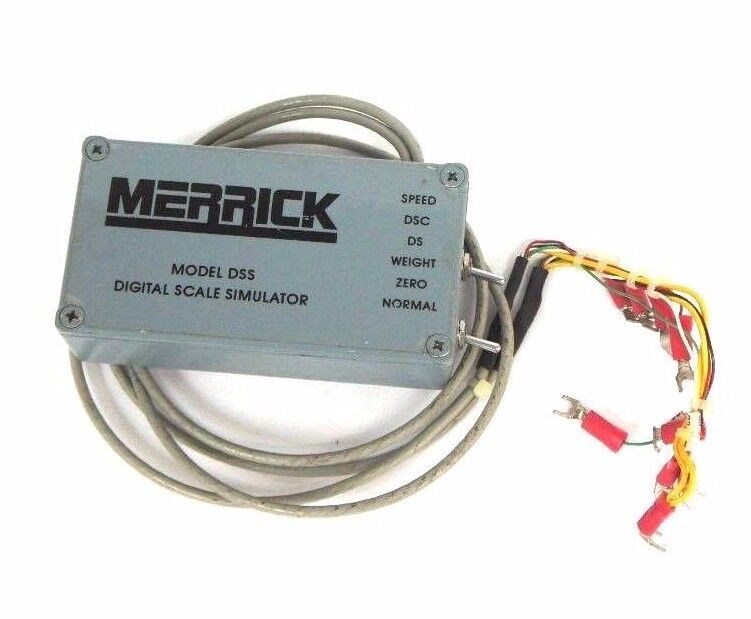 MERRICK MODEL DSS DIGITAL SCALE SIMULATOR SPEED DSC WEIGHT ZERO