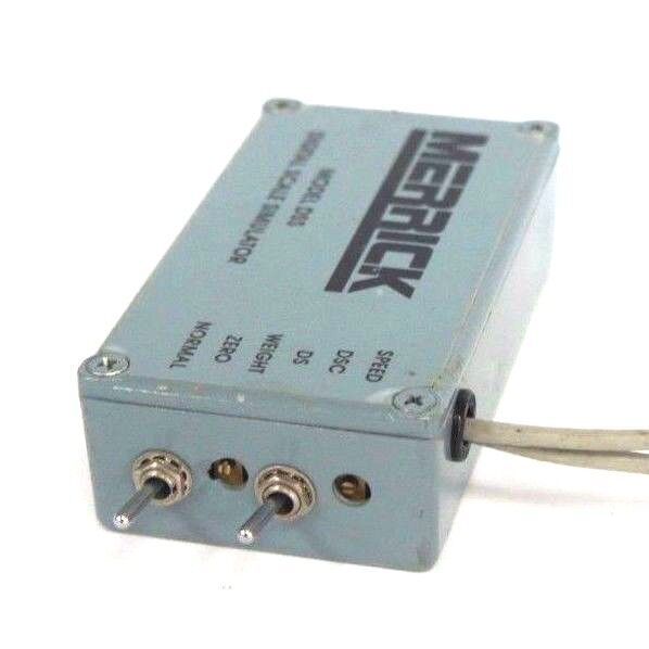 MERRICK MODEL DSS DIGITAL SCALE SIMULATOR SPEED DSC WEIGHT ZERO